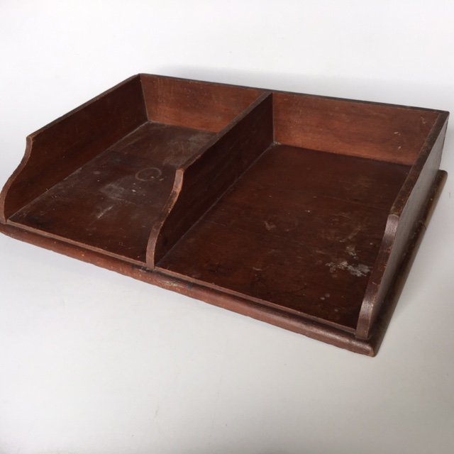 DOCUMENT TRAY, Timber Double